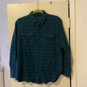 Madewell flannel shirt